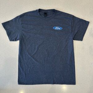 Gildan Navy/Blue Ford Logo Short Sleeve Tee